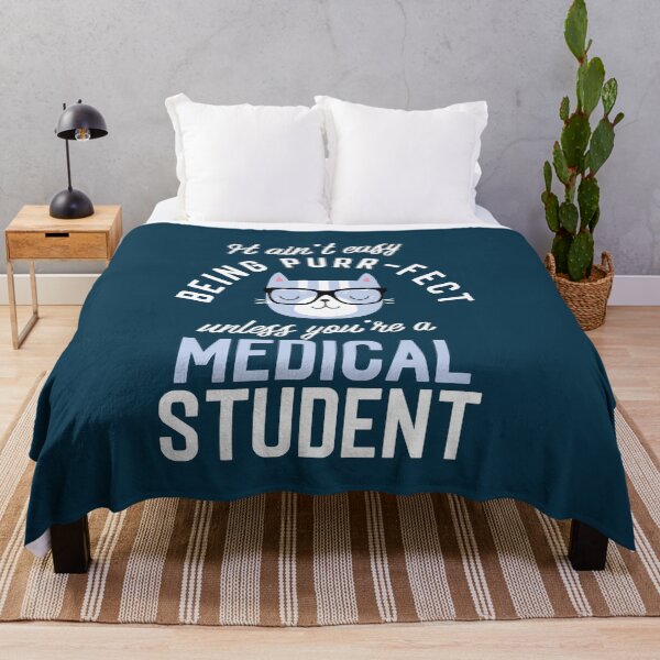 Item preview, Medical Student Cat Lover Gifts - It ain't easy being Purr Fect designed and sold by betternotes.