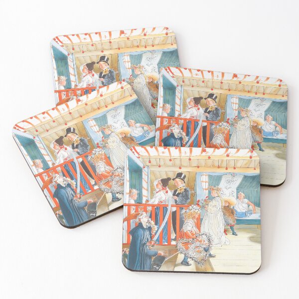 Item preview, Carl Larsson - Nameday at the storage house (1898) designed and sold by HistoryRestored.