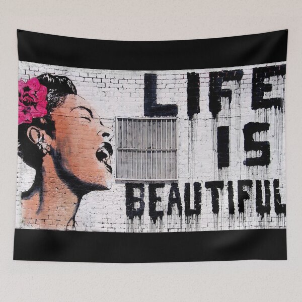 Item preview, Life Is Beautiful - Banksy designed and sold by WE-ARE-BANKSY.