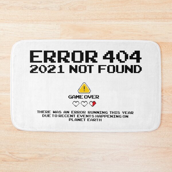 Item preview, Error 404, 2021 not found designed and sold by krattstudio.