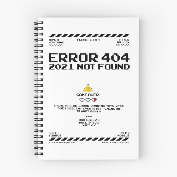 Item preview, Error 404, 2021 not found designed and sold by krattstudio.