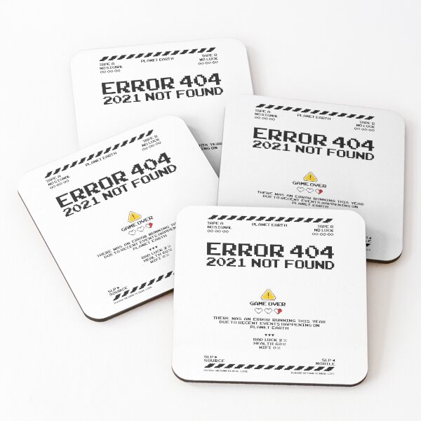 Item preview, Error 404, 2021 not found designed and sold by krattstudio.