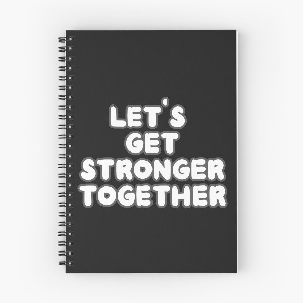 Item preview, lets get stronger together designed and sold by Inspiring Strokes.