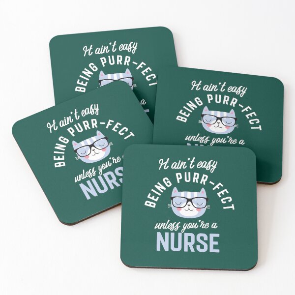 Item preview, Nurse Cat Lover Gifts - It ain't easy being Purr Fect designed and sold by betternotes.