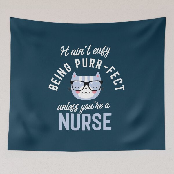 Item preview, Nurse Cat Lover Gifts - It ain't easy being Purr Fect designed and sold by betternotes.