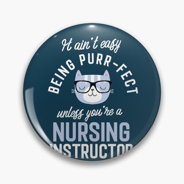 Item preview, Nursing Instructor Cat Lover Gifts - It ain't easy being Purr Fect designed and sold by betternotes.