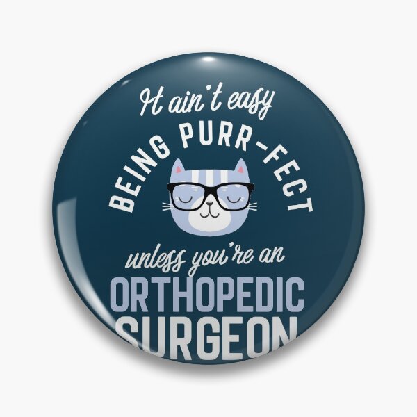 Item preview, Orthopedic Surgeon Cat Lover Gifts - It ain't easy being Purr Fect designed and sold by betternotes.