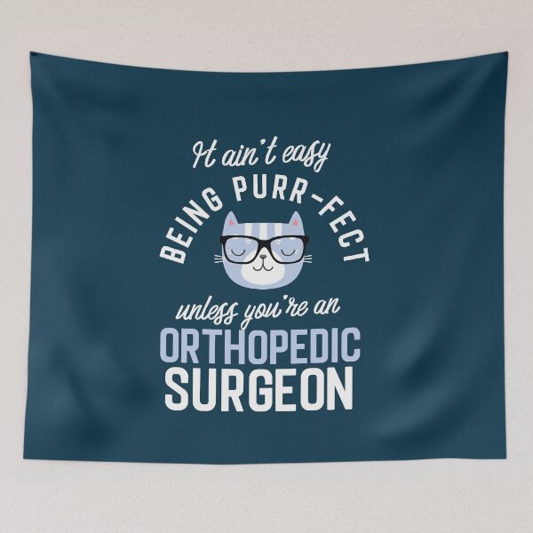 Item preview, Orthopedic Surgeon Cat Lover Gifts - It ain't easy being Purr Fect designed and sold by betternotes.