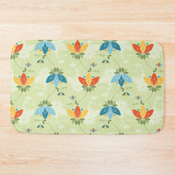 Item preview, Pastel Flowers Pattern designed and sold by lanolga.