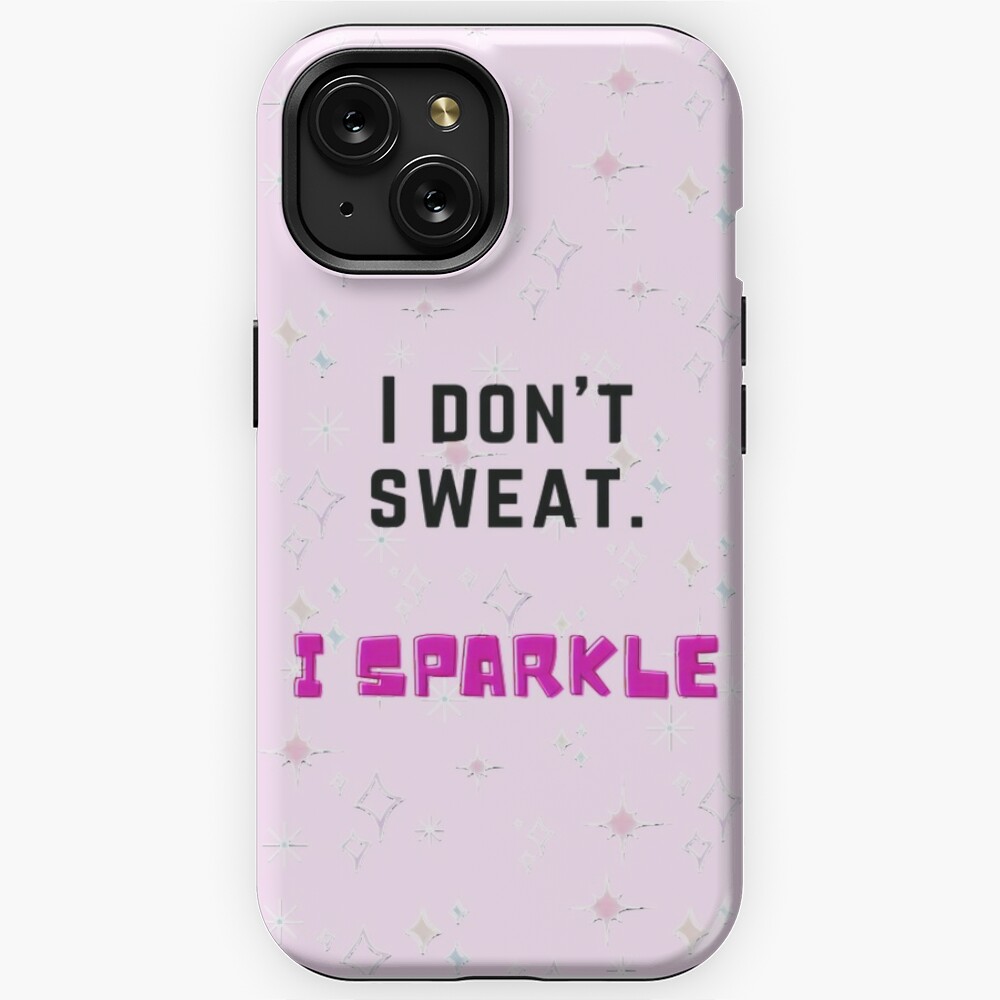 I don't Sweat, I Sparkle Running Socks