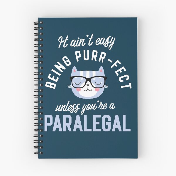 Item preview, Paralegal Cat Lover Gifts - It ain't easy being Purr Fect designed and sold by betternotes.
