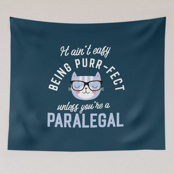 Item preview, Paralegal Cat Lover Gifts - It ain't easy being Purr Fect designed and sold by betternotes.