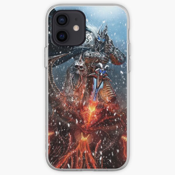 lich king world of warcraft iPhone Soft Case
