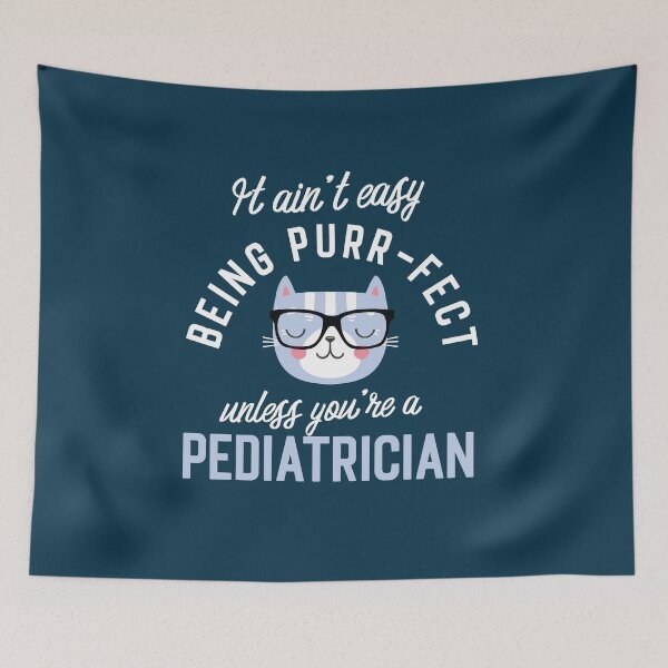 Item preview, Pediatrician Cat Lover Gifts - It ain't easy being Purr Fect designed and sold by betternotes.