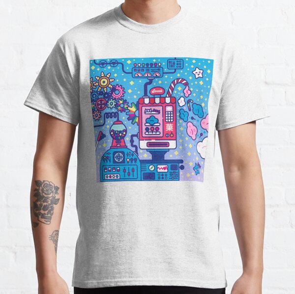 Usine de bonbons et vitrine de Yuni - Creatober 2020 jour 27 T-shirt classique