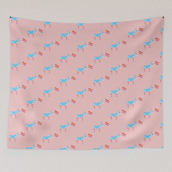 Item preview, Lesbian pride Cute sparkly Pastel Rainbow Donkey  designed and sold by twicetrader.