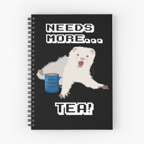 Item preview, Ferret Needs More Tea! designed and sold by Fennic.