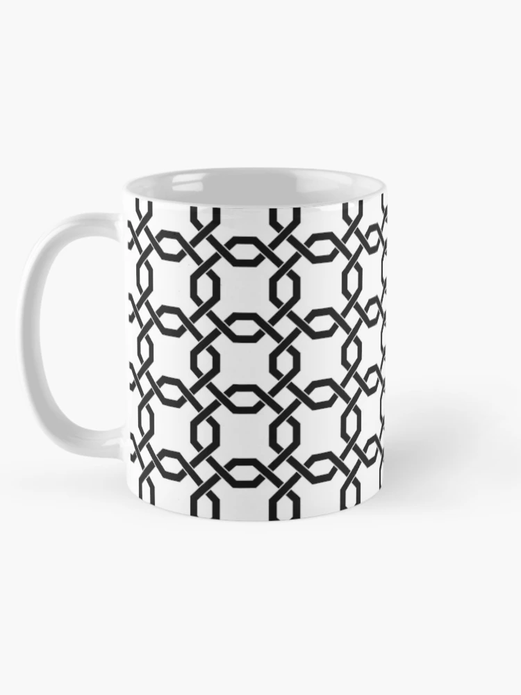 Thumbnail 5 of 6, Coffee Mug, Square pattern designed and sold by RueChiedza.