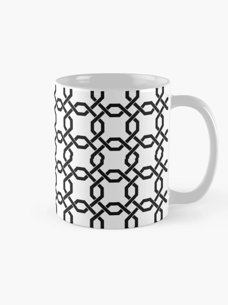 Thumbnail 3 of 6, Coffee Mug, Square pattern designed and sold by RueChiedza.