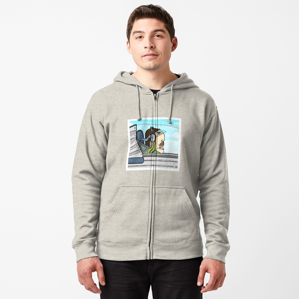 Item preview, Zipped Hoodie designed and sold by Zealandzest.