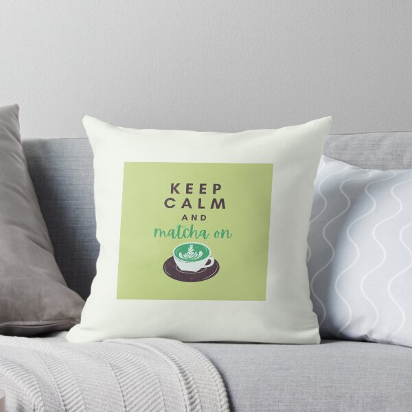Item preview, Keep Calm and Matcha On designed and sold by greenteakitty.