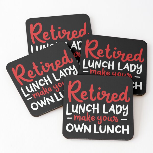 Item preview, Retired Lunch Lady designed and sold by Bricke.