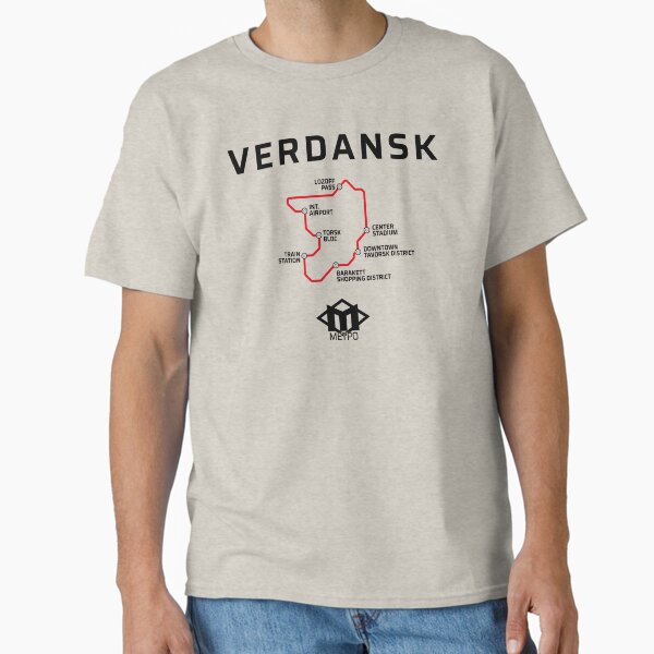 Vista previa del artículo con la obra «Mapa del metro de Verdansk Warzone», diseñado y vendido por maenghe.
