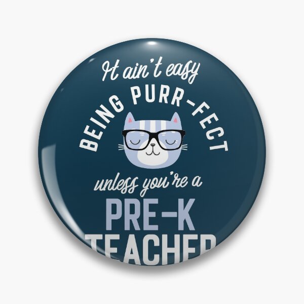 Item preview, Pre-K Teacher Cat Lover Gifts - It ain't easy being Purr Fect designed and sold by betternotes.