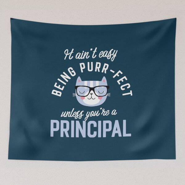 Item preview, Principal Cat Lover Gifts - It ain't easy being Purr Fect designed and sold by betternotes.