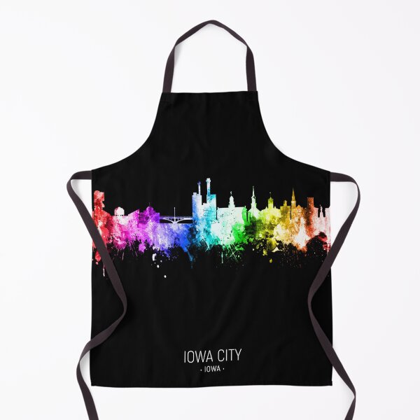 Artikelvorschau, Skyline von Iowa City, Iowa entworfen und verkauft von ArtPrints.