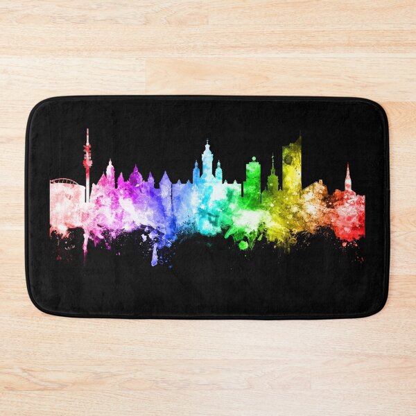 Item preview, Leipzig Germany Skyline designed and sold by ArtPrints.
