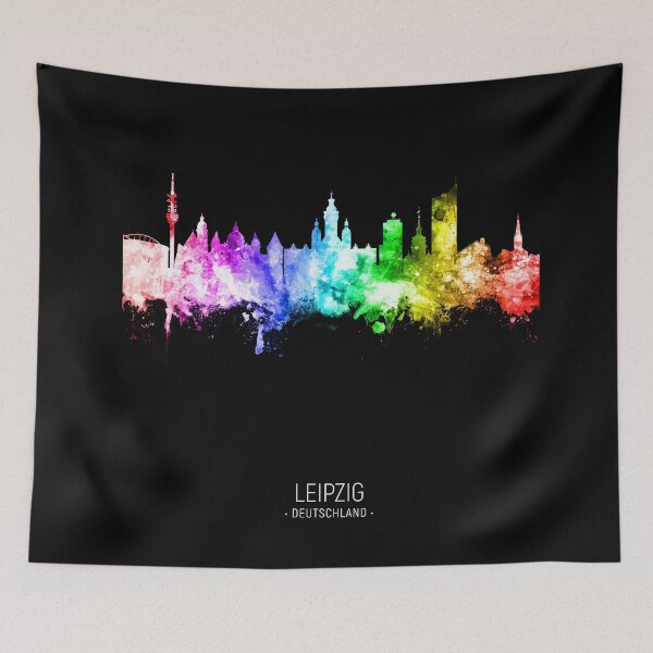 Item preview, Leipzig Germany Skyline designed and sold by ArtPrints.