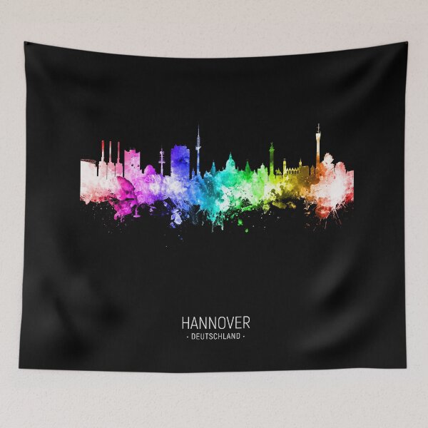 Item preview, Hannover Germany Skyline designed and sold by ArtPrints.