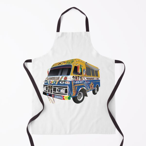 Item preview, Senegal retro car fast car illustration designed and sold by buckboy.