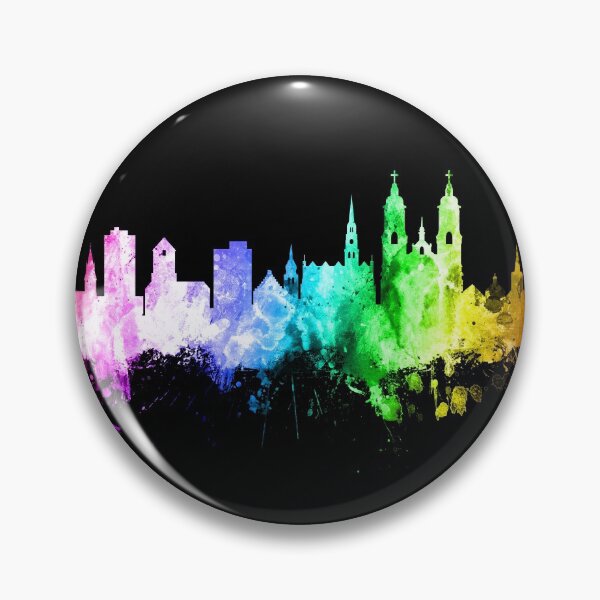 Item preview, St Gallen Switzerland Skyline designed and sold by ArtPrints.