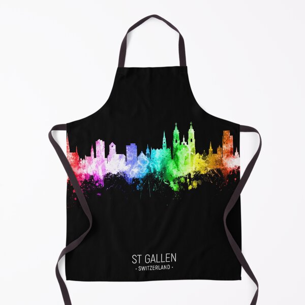 Item preview, St Gallen Switzerland Skyline designed and sold by ArtPrints.