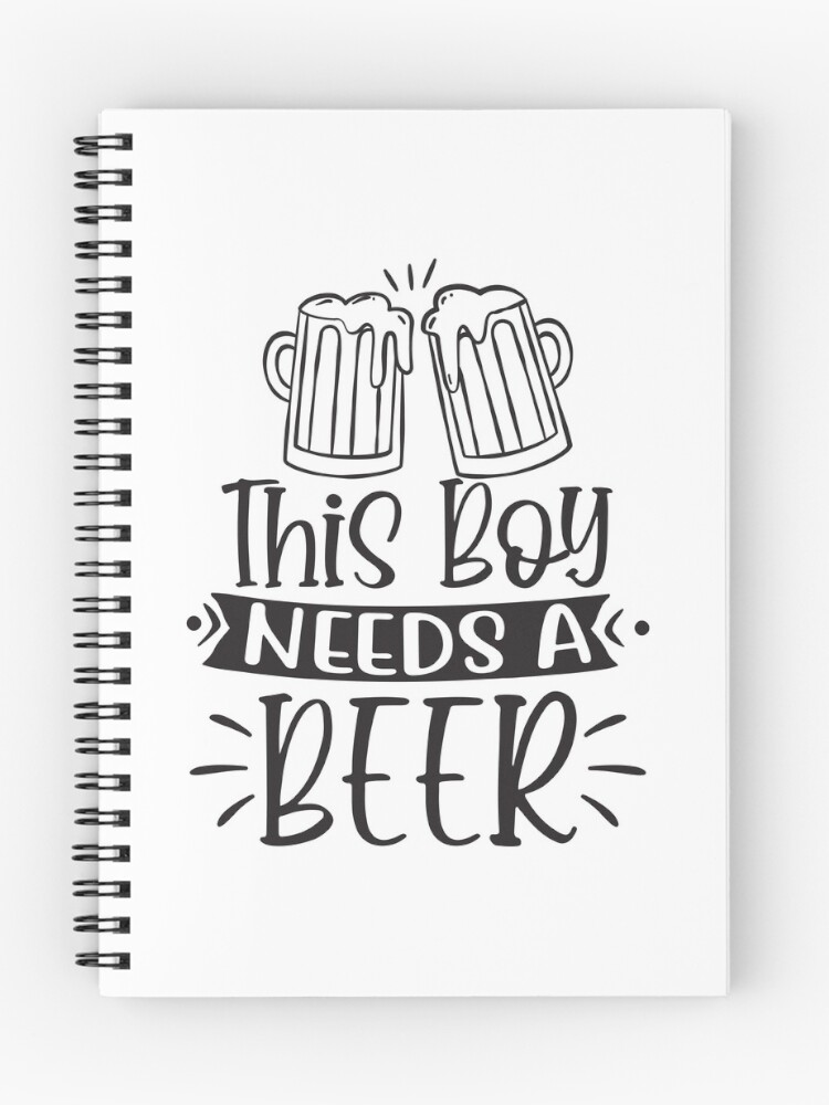 Thumbnail 1 of 3, Journal, boy needs a beer designed and sold by Paintforfun.