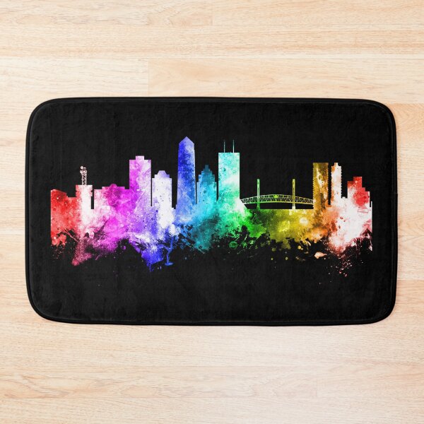 Item preview, Jacksonville Florida Skyline designed and sold by ArtPrints.