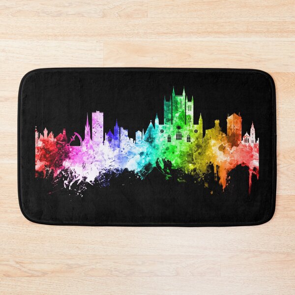 Artikelvorschau, Lincoln England Skyline entworfen und verkauft von ArtPrints.