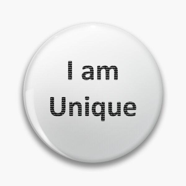 Item preview, 'I am Unique' designed and sold by Paul James Farr.