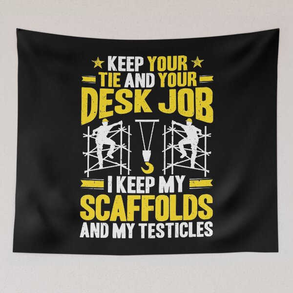 Item preview, Scaffolder Scaffolding Scaffolds Gift Idea Present designed and sold by Krautshirts.