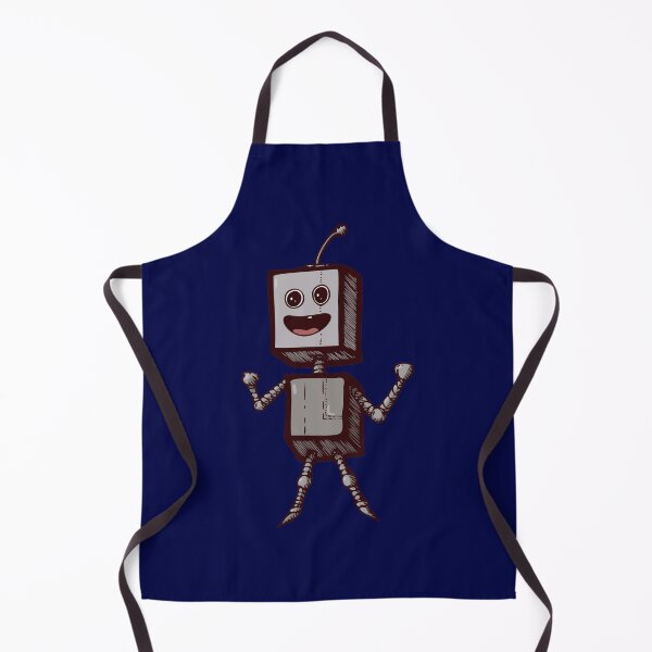 Item preview, Fun robot with a smily face designed and sold by ChatterFox.