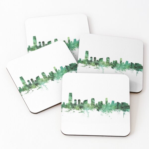 Artikelvorschau, Jersey City New Jersey Skyline entworfen und verkauft von ArtPrints.