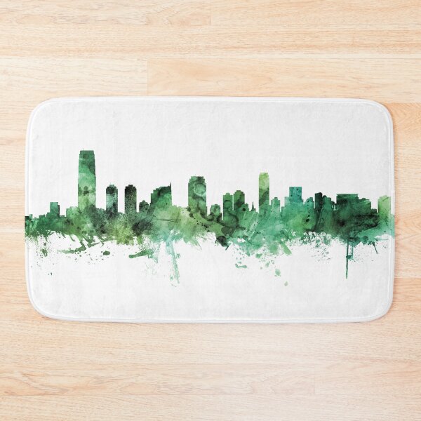 Artikelvorschau, Jersey City New Jersey Skyline entworfen und verkauft von ArtPrints.