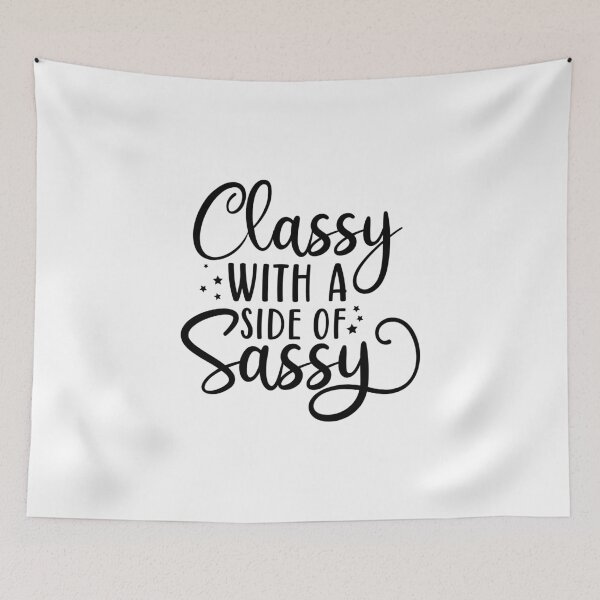 Item preview, with a side of sassy designed and sold by Paul's Designs.