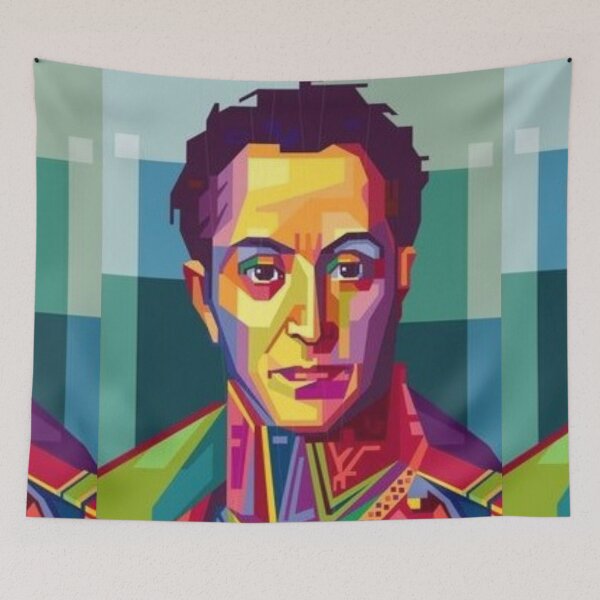Item preview, simon bolivar abstract art designed and sold by simplysassy.