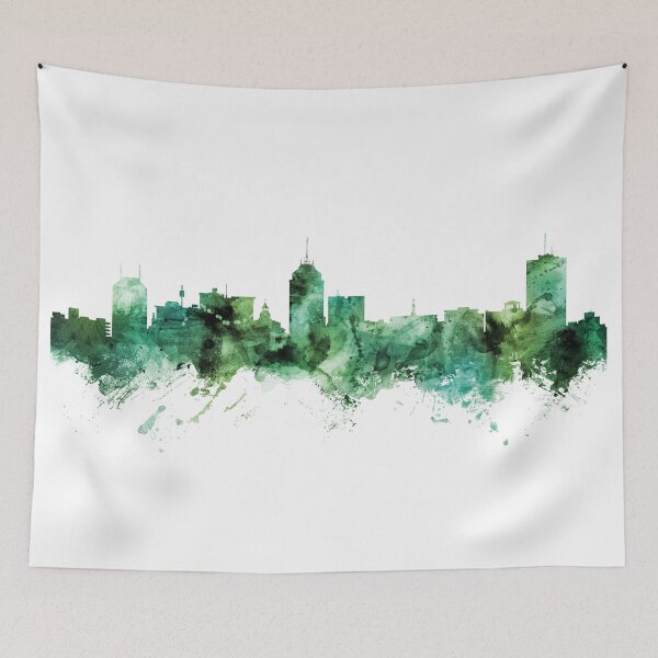Item preview, Fresno California Skyline designed and sold by ArtPrints.