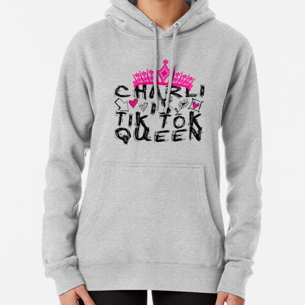 Charli Is Tik Tok Queen Pullover Hoodie