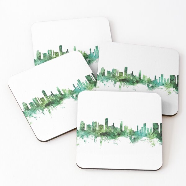 Item preview, Honolulu Hawaii Skyline designed and sold by ArtPrints.