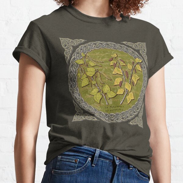 Tree Calendar Birch Classic T-Shirt